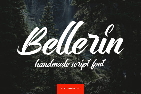 Bellerin: A Modern Brush Script Font for Design Projects