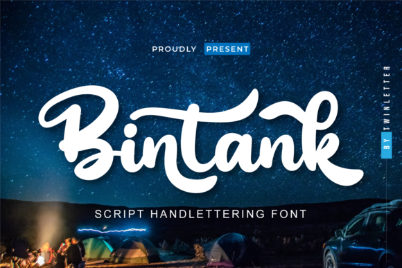 Bintank: The Playful Script Font Turning Ideas Into Art