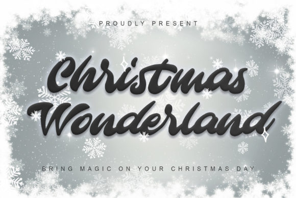 Christmas Wonderland Font: Elegance with Practical Access
