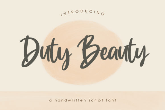 Finding Your Voice with the Duty Beauty Script Font