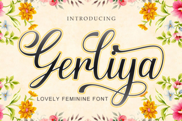 Gerliya: A Masterful Script for Modern Design