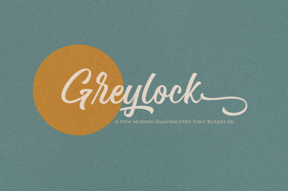 Greylock: The Friendly Brush Script for Modern Design