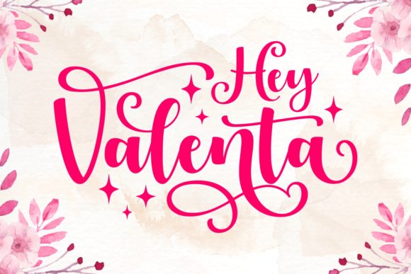 Hey Valenta: The Elegant Script Font for Modern Projects