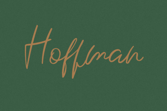 Hoffman: The Understated Script Font for Personal Projects and Professional Impact