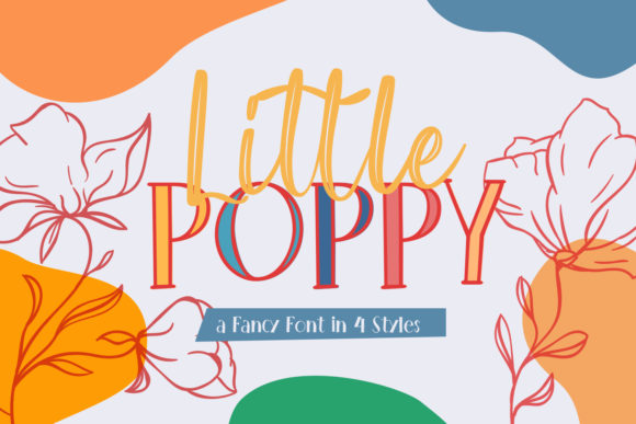 LittlePoppy: A Versatile Duo Font for Creative Workflows