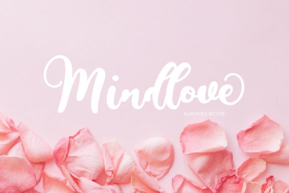 Mindlove: A Whimsical Script Font for Creative Expression