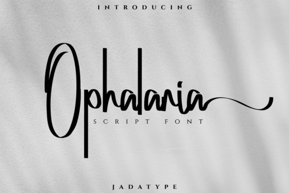 Ophalaria: The Modern Script Font for a Handwritten Touch