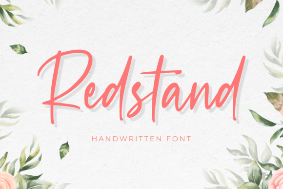 Redstand: The Script Font That Blends Elegance with Casual Charm