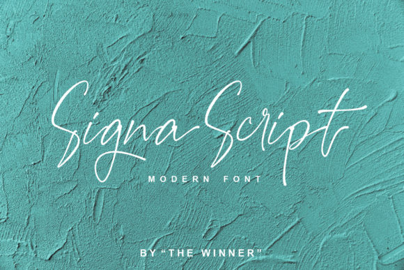 Signa: The Strategic Script Font for Elegant Communication