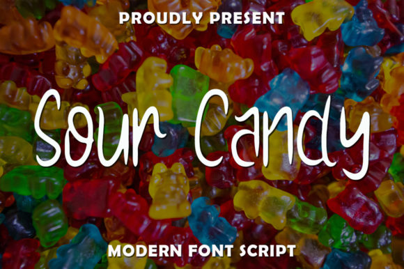 Sour Candy: A Playful Script Font for Creative Projects