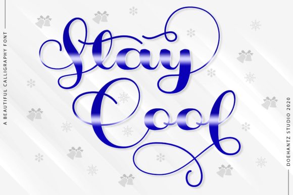 Stay Cool: A Beautiful Script Font for Crafting and Design