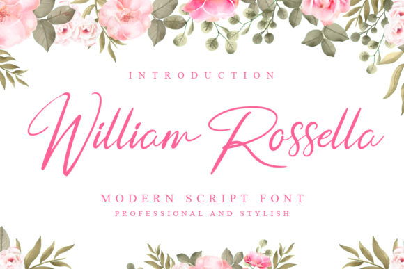 The Art of Elegance: Understanding the William Rossella Font