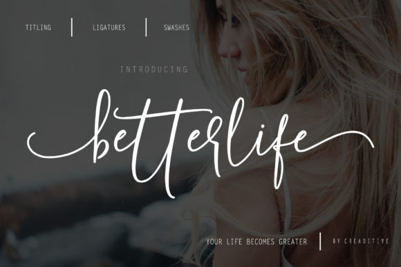 The Betterlife Font: Adding Elegance Without Adding Errors