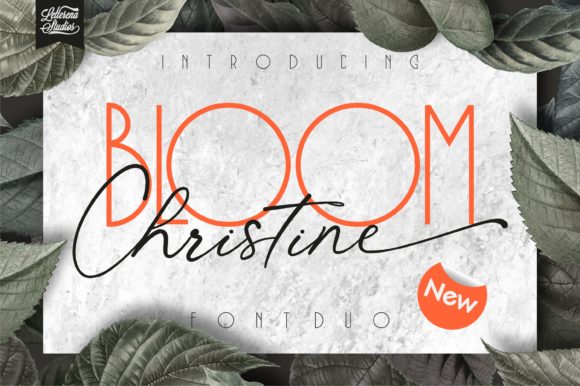 The Bloom Christine Duo Font: A Versatile Tool for Elevating Design