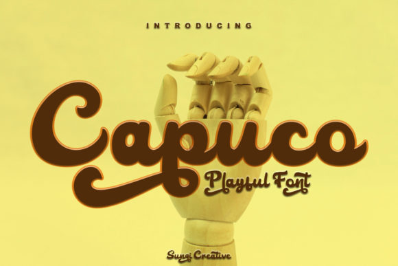 The Delightful Charm of Capuco Font