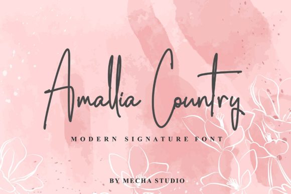 The Elegance of Amalia Country Script