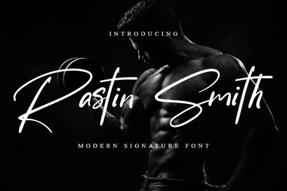 The Elegant Touch of Rastin Smith: A Stylish Script for Modern Creatives