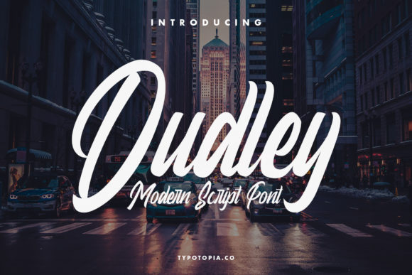 The Uniquely Elegant Dudley: A Brush-Script Font for Discerning Creators