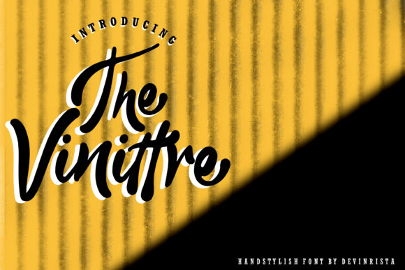 The Vinittre: A Casual Script Font Built for City Vibes