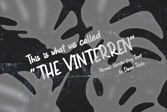 The Vinterren Font: Your Casual Design Companion
